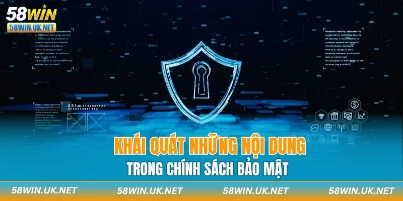 Khái quát những nội dung trong chính sách bảo mật